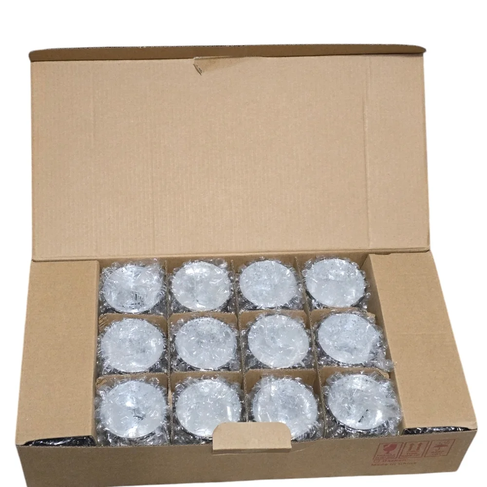 Volens Silver speckled Votive Candle Holders